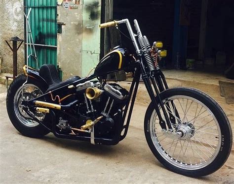 Haywire S Place Custom Motorcycles Bobber Bobber Motorcycle Harley