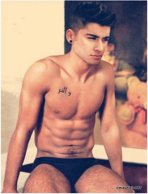 Zayn Malik Sweaty And Shirtless Naked Male Celebrities
