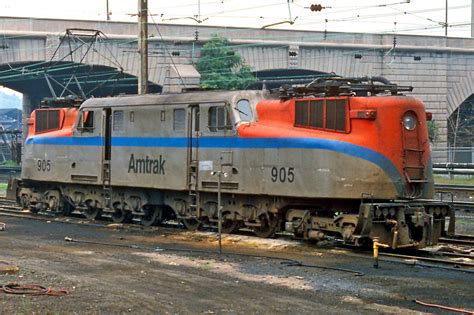 AMTK GG1 905 / Harrisburg | Amtrak, Amtrak train, Train