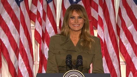 Melania Trump Delivers Speech At 2020 Rnc Good Morning America