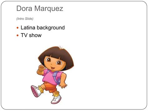 Dora The Explorer Ppt