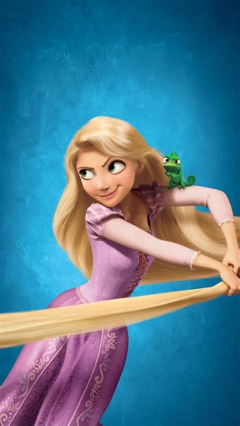 Rapunzel Ilustrasi Karakter Gambar Karakter Kartun