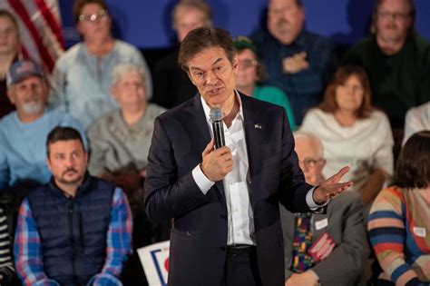 Dr Oz Campaigns In Carlisle