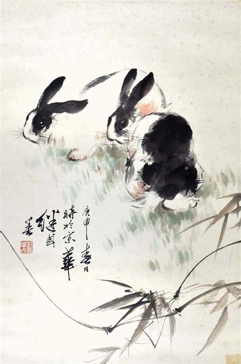 刘继卣动物画作品欣赏 名人字画网