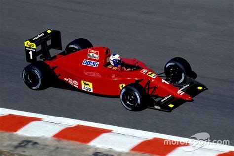 Alain Prost, Ferrari 641 at Belgian GP - Formula 1 Photos