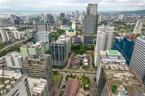 Cebu City Philippines View Of The Metro Cebu Skyline Cebu IT Park