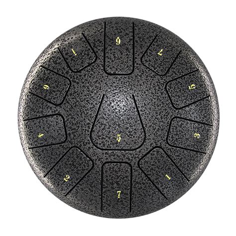 8 Inch Steel Tongue Drum 11 Notes Handpan Drum With Drum Mallet Finger