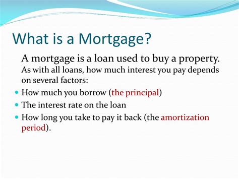 Ppt Mortgages 101 Powerpoint Presentation Free Download Id5871007