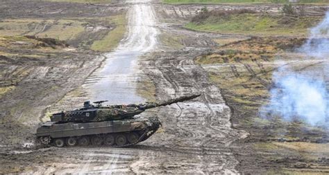 Leopard 2A6 En Ukraine Gagne La Bataille Contre Deux Chars Russes T