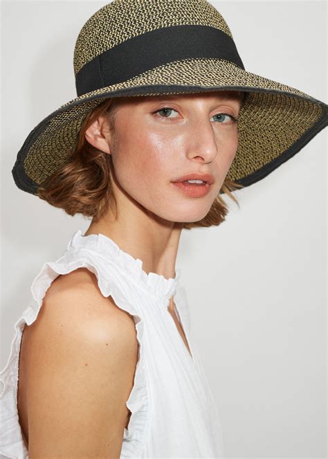 Wear With Everything Beach Hat Brownblack