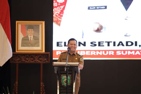 Elen Setiadi Berikan Arahan Kepada Seluruh Pejabat Dilingkungan Pemprov