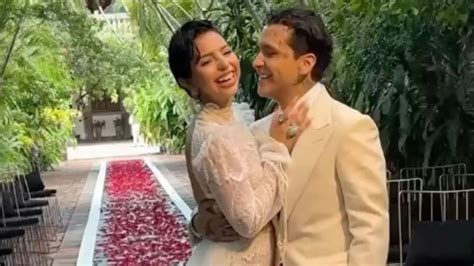 Revelan Un Nuevo Video Que Muestra Cómo Fue La Boda De Christian Nodal Y Ángela Aguilar