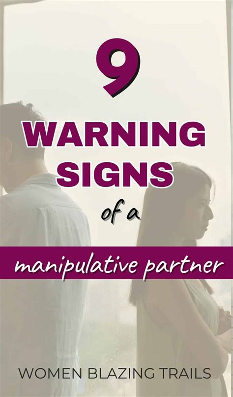 Warning Signs Of A Manipulative Relationship