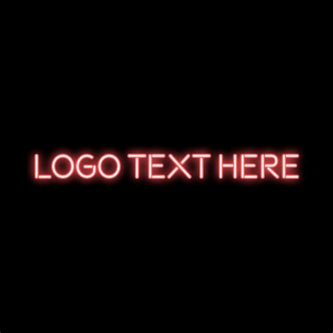 Pink Neon Sign Logo | BrandCrowd Logo Maker