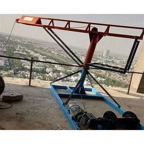 2 4 M With Trolley Monkey Crane Lift Capacity 1 3 Ton At Rs 65000