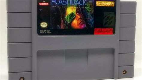 Flashback The Quest For Identity Super Nintendo Game Pjs Games