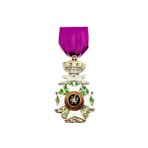 Chevalier De L Ordre De L Opold Militaire P De Greef Medals