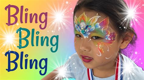 How To Make Your Own Bling For Face Painting Tutorial Youtube