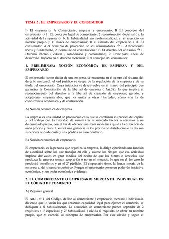 Tema De Derecho Mercantil Pdf