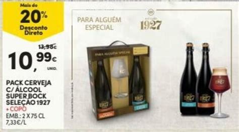 Promo O Pack Cerveja C Lcool Super Bock Sele O X Cl Em