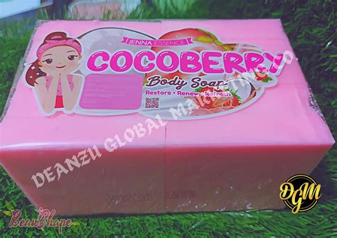 Cocoberry Soap By Jenna Essence 1 Kg Pack 10 Bars New Packaging