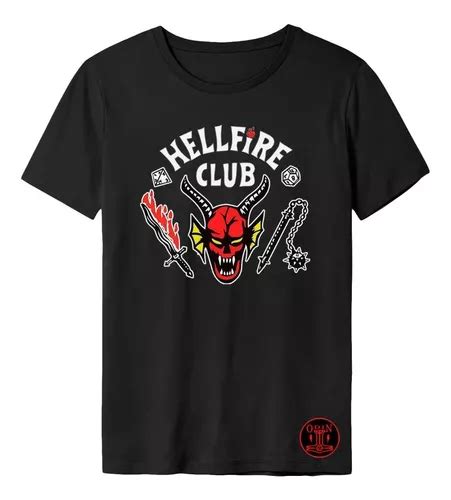 Polo Personalizado Motivo Hellfire Club Stranger Things 001 Cuotas