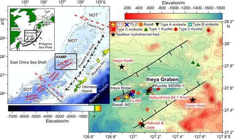 Bathymetric Chart Of The Volcanic Arc Migration Phenomenon VAMP Area