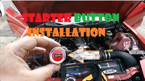 How To Install A Starter Push Button 3rd And 4th Gen Fbody YouTube