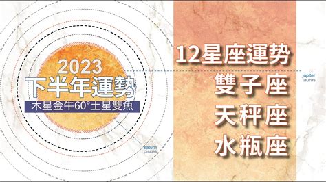 下半年有好運勢的事【2023】：雙子座＋天秤座＋水瓶座運勢解析 你的犧牲會被看見 木星金牛座六合土星雙魚座 Youtube