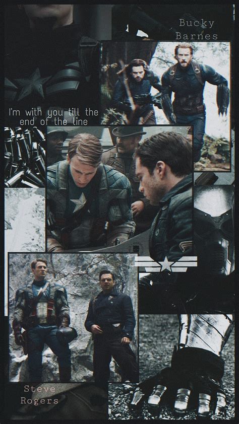 I M With You Till The End Of The Line Bucky Barnes Marvel Marvel