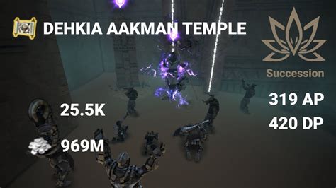 Black Desert Online Succession Maegu DEHKIA AAKMAN 25 5k TL Yellow