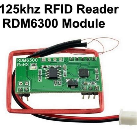 Jual Module RFID RDM6300 125KHZ Proximity Reader Sensor Arduino Uno