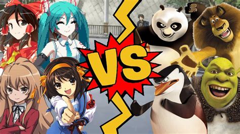 M U G E N Battles Haruhi Suzumiya Hatsune Miku Taiga Reimu Vs Alex