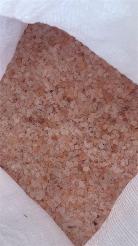 Himalayan Pink Crystal Salt Granules Packaging Size Bag At Rs 35kg