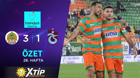 MERKUR BETS C Alanyaspor 3 1 Trabzonspor Highlights Özet