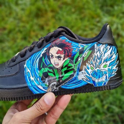 Demon Slayer Kimetsu No Yaiba Tanjiro X Zenitsu Air Force Custom