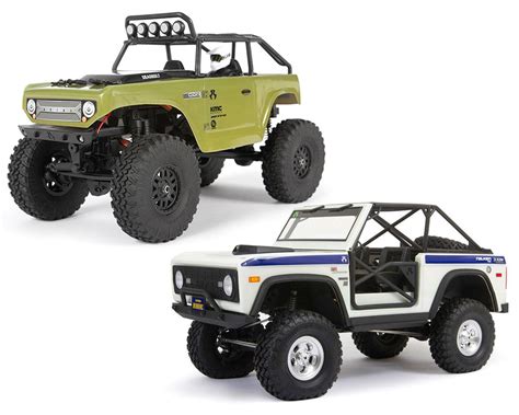 Axial Scx Iii Early Ford Bronco Rtr Wd Rock Crawler Combo