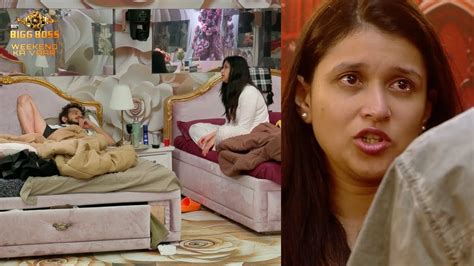 Bigg Boss Live Munawar Ne Nhi Diya Sath To Anurag Ke Samane Foot