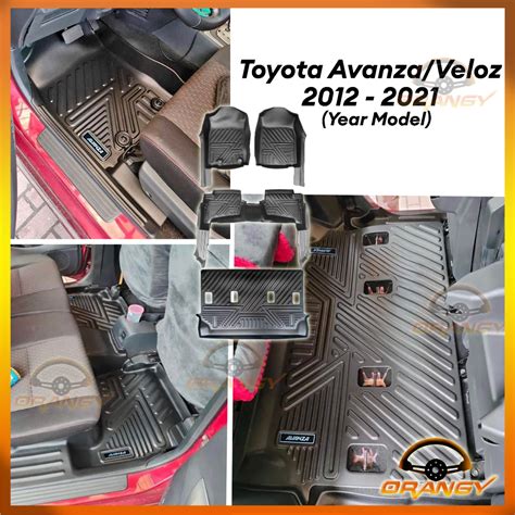 Toyota Avanza Veloz To Oem Deep Dish Matting D With