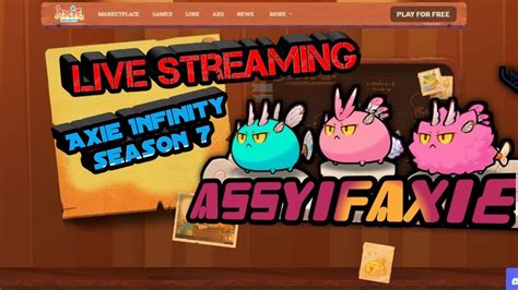 Axie Infinity Origin Season 7 Push Rank Hari Ke 3 Era Epic YouTube