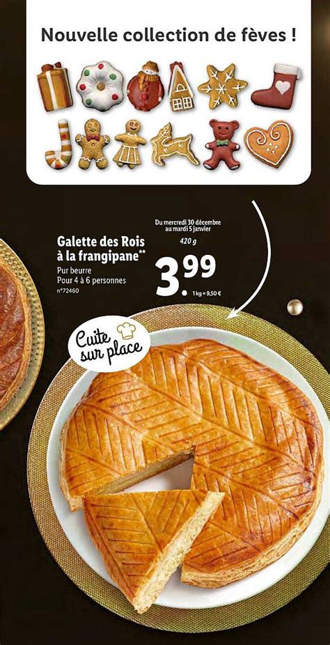 Promo Galette Des Rois à La Frangipane chez Lidl iCatalogue fr