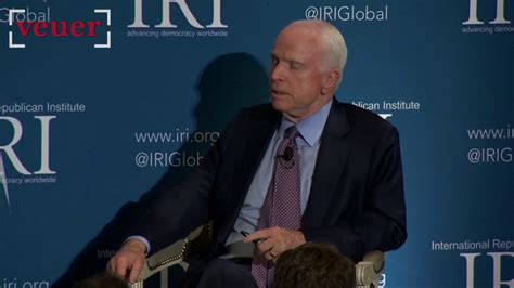 John Mccain Says Vladimir Putin Is A Bigger Threat Than Isis Youtube