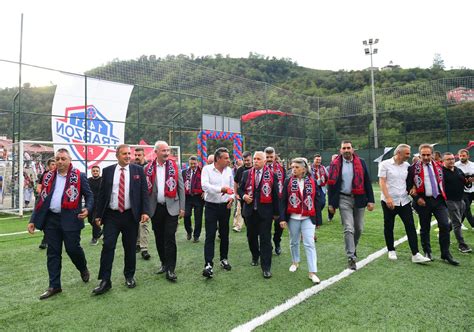 1461 Trabzon FK Altyapı Tesisinin Açılışı Törenle Gerçekleştirildi