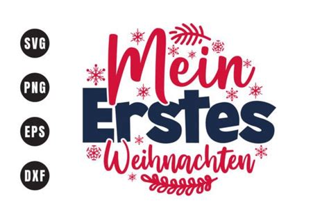 Mein Erstes Weihnachten Graphic By Sumon Chandra Creative Fabrica