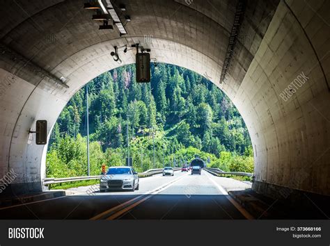 Road Tunnels Alpine Image And Photo Free Trial Bigstock