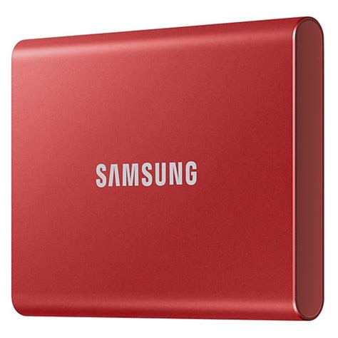 SSD накопитель внешний Samsung T7 1TB Red MU PC1T0R WW фото отзывы