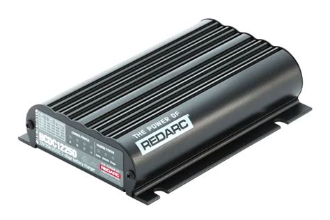 Bcdc1225d Redarc Dual Input In Vehicle Dc Battery Charger