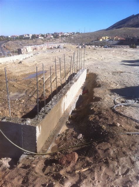 Stockton Residence: Stem Wall Complete - Foundation Forms Started