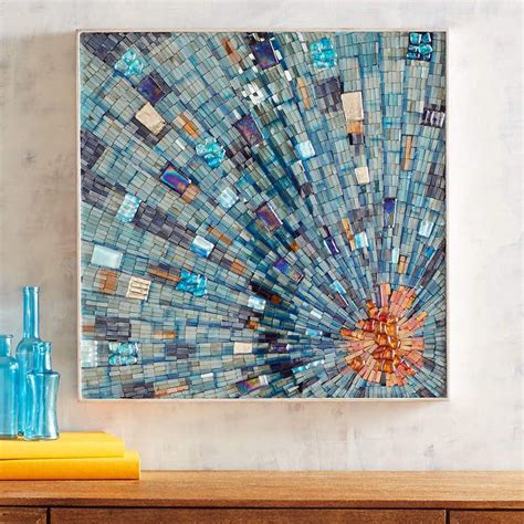 Pier 1 Imports Mosaic Burst Wall Decor Online Wall Art Nature Canvas