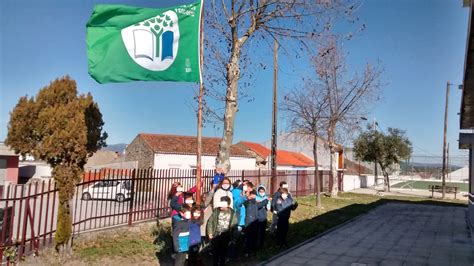 Hastear Da Bandeira Verde Do Programa Eco Escolas Na Eb De